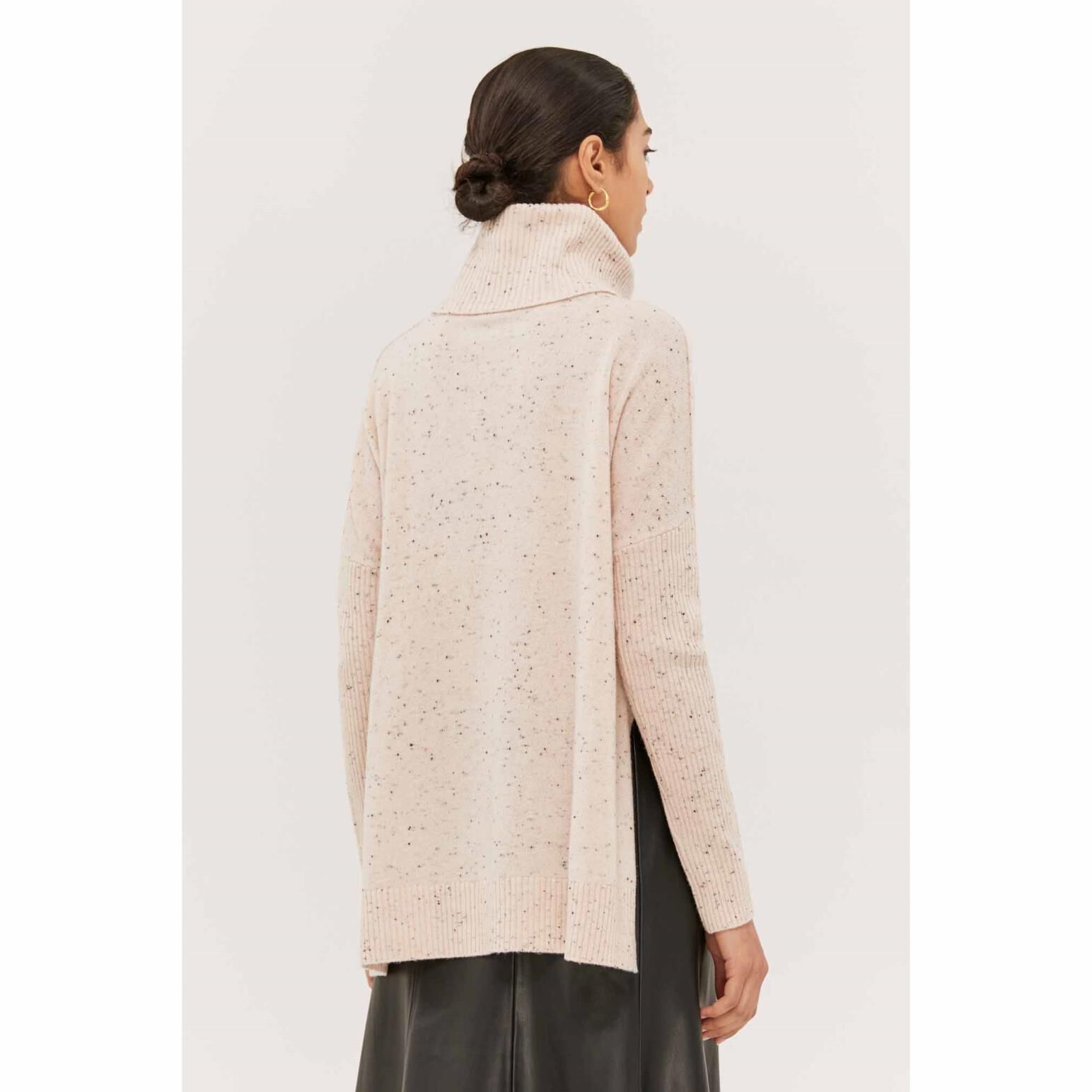 Saba claudia roll neck top